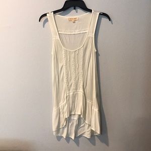Off white tank top